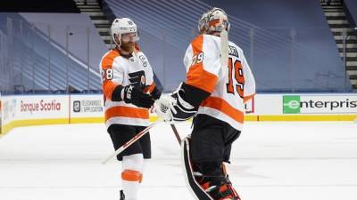 Carter Hart - Michael Raffl - Mark Blinch - Hart's 2nd straight shutout leads Flyers to 2-0 Game 4 win - fox29.com