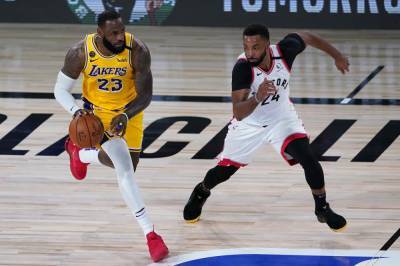 Kyle Lowry - Toronto Raptors - Lowry scores 33 to lead Raptors to 11th straight over Lakers - clickorlando.com - Los Angeles - state Florida - county Lake - city Los Angeles - county Buena Vista