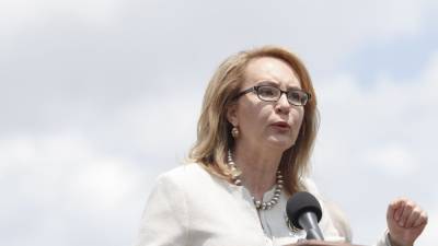 Mark Kelly - 'I have not lost my voice': Former Arizona Rep. Gabrielle Giffords spoke at the Democratic National Convention - fox29.com - state Arizona - city Tucson