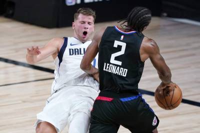 Luka Doncic - Paul George - Kristaps Porzingis - Mavs pull away while Doncic sits, beat Clippers 127-114 - clickorlando.com - Los Angeles - state Florida - county Lake - county Buena Vista - county Dallas - county Maverick