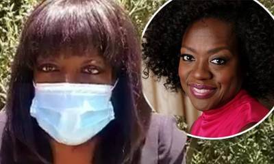 Viola Davis - Viola Davis says that 'masks save lives' in PSA for covering one's face amid COVID-19 pandemic - dailymail.co.uk