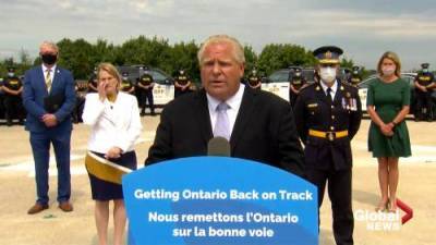 Doug Ford - Ford says his government will look at expediting hiring process amid shortage of school bus drivers - globalnews.ca