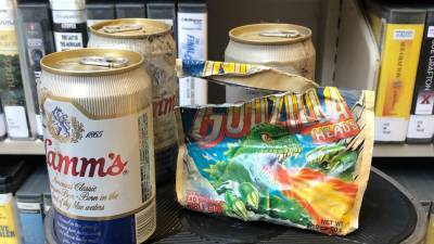 Stash of beer and chewing gum found among 1970s era library shelving - fox29.com - state Washington - county Walla Walla