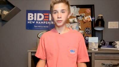 Teen follows Biden's advice on living with a stutter, delivers rousing DNC speech - fox29.com - state Wisconsin - Milwaukee, state Wisconsin