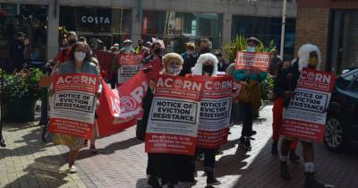 Tenants protest against plans to lift a ban on evictions during coronavirus pandemic - mirror.co.uk - Scotland - county Bristol - city Manchester - county Ashe - city Birmingham
