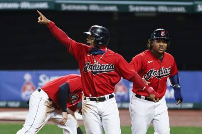 Roberto Perez - McKenzie strikes out 10 in debut, Indians beat Tigers 6-1 - clickorlando.com - India - county Cleveland - city Detroit - city Santana