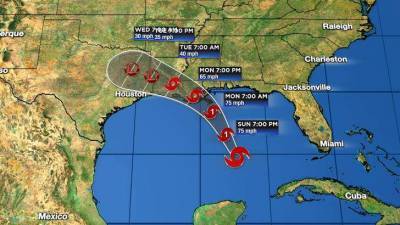 TRACK: Forecast cone, updates for Hurricane Marco - clickorlando.com - state Louisiana - state Mississippi - city New Orleans - Cuba - Mexico - county Gulf