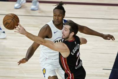 Tyler Herro - Dragic scores 23, 5th-seeded Heat sweep Pacers to advance - clickorlando.com - state Florida - county Lake - state Indiana - county Buena Vista