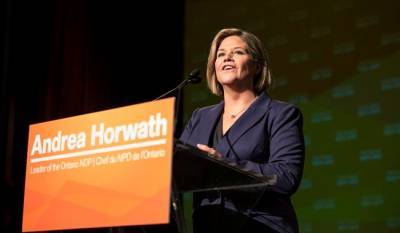 Doug Ford - Andrea Horwath - Ford Government - NDP leader to visit London, Ont., calling on Ford government to increase school funding - globalnews.ca