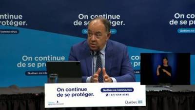 Christian Dubé - Coronavirus: Quebec health officials say they believe COVID-19 under control in their province - globalnews.ca