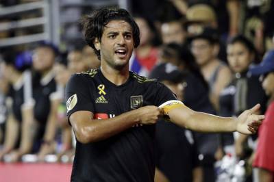 LAFC's Carlos Vela has knee injury, likely out a few weeks - clickorlando.com - Los Angeles - city Los Angeles