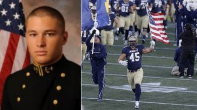US Marine lands deal with Patriots after putting football career on hold to serve - fox29.com - Usa - county Eagle - state Maryland - Georgia - city Annapolis, state Maryland