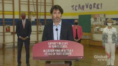 Justin Trudeau - Coronavirus: Canada to give provinces $2B to help kids return return to school safely - globalnews.ca - Canada - city Ottawa