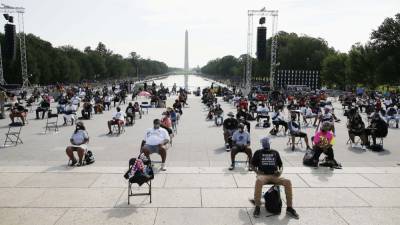 Lincoln Memorial - Martin Luther - Thousands expected at March on Washington commemorations amid revived racial tensions - fox29.com - Usa - Washington - city Washington, area District Of Columbia - area District Of Columbia - state Wisconsin