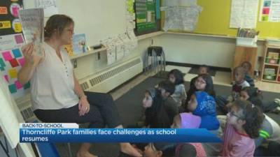 Thorncliffe Park families face challenges as students head back to school - globalnews.ca