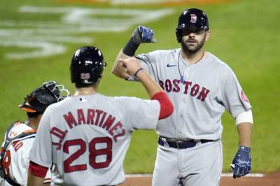 Padres acquire Moreland from Red Sox for 2 prospects - clickorlando.com - state Texas - county San Diego - city Kansas City