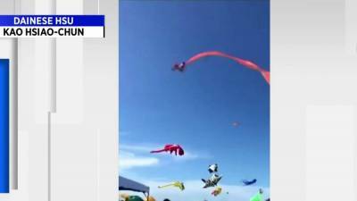 Scary video: 3-year-old girl swept into air by kite at festival - clickorlando.com - Taiwan