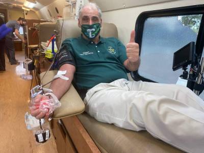 Volusia Sheriff Mike Chitwood donates plasma after recovering from COVID-19 - clickorlando.com - state Florida - county Volusia
