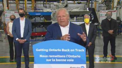 Doug Ford - Coronavirus: Ford accuses teachers’ unions of wanting to ’cause trouble’ over labour board challenge - globalnews.ca