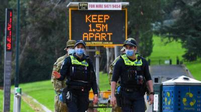 Daniel Andrews - Melbourne police say hundreds broke quarantine orders - rte.ie - Australia - city Melbourne, Australia
