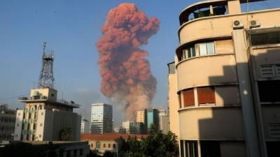 Huge explosions rock Beirut with widespread damage, injuries - fox29.com - Lebanon - city Beirut