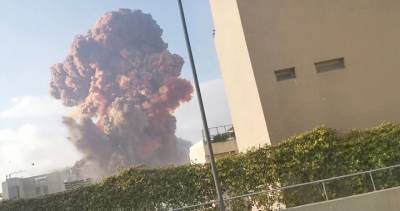 Massive explosion shakes Lebanon’s capital, Beirut - globalnews.ca - county Cross - Lebanon - city Beirut