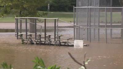 Rough day and night in Pottstown as rising water overtakes roadways and Memorial Park - fox29.com - state Pennsylvania - county Park - city Pottstown, state Pennsylvania