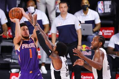 Anthony Davis - Devin Booker - Phoenix Suns - In the NBA bubble, the race for No. 8 out West is quite wild - clickorlando.com - Los Angeles - state Florida - county Lake - county Buena Vista - city Davis