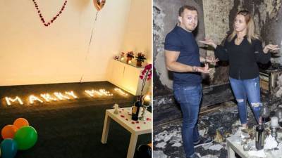 Man proposes to girlfriend with candles, burns down their apartment - fox29.com