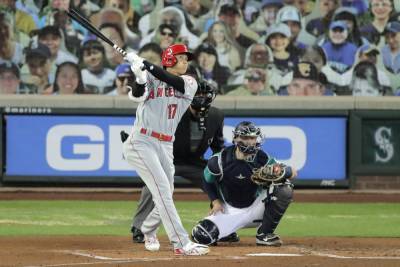 Angels' Ohtani homers in 1st at-bat since pitching shutdown - clickorlando.com - Japan - Los Angeles - city Seattle