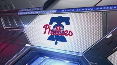 Philadelphia Phillies - Joe Girardi - Giancarlo Stanton - Hector Neris - Gary Sanchez - Zach Eflin - J.T. Realmuto's 3-run homer helps Phillies beat Yankees 5-4 - fox29.com - New York - city Sanchez