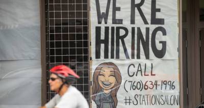 U.S. adds 1.8 million jobs in July, showing slow economic rebound - globalnews.ca - Canada