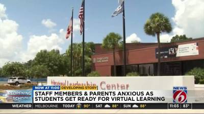 Staff members, parents anxious as Orange County students get ready for virtual learning - clickorlando.com - state Florida - county Orange - city Sandy