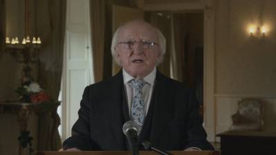 Michael D.Higgins - President: Let's do our almighty best to suppress virus - rte.ie - Ireland