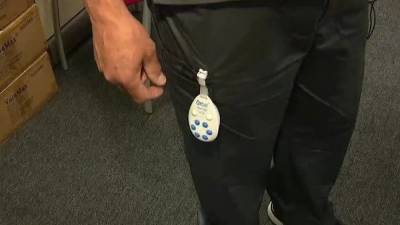 NFL teams, refs using new hand sanitizer devices created by Chester County PPE company - fox29.com - county Chester
