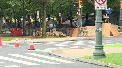 Steve Keeley - Homeless encampments remain despite city's eviction deadline - fox29.com
