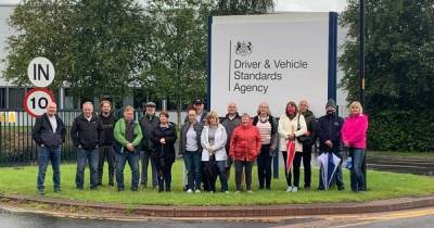 Driving instructors forced to wait outside after DVSA close test centre waiting rooms due to coronavirus - manchestereveningnews.co.uk - city Manchester
