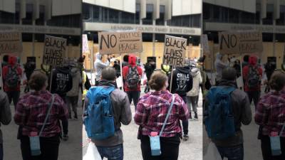 George Floyd - Alexander Kueng - Security tight in downtown Minneapolis for hearing in George Floyd case, protests outside - fox29.com - county George - city Minneapolis - county Hennepin