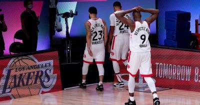 Serge Ibaka - Pascal Siakam - Jaylen Brown - Kyle Lowry - Toronto Raptors - Jayson Tatum - Boston Celtics knock Toronto Raptors out of NBA Playoffs with 92-87 Game 7 win - globalnews.ca - city Boston