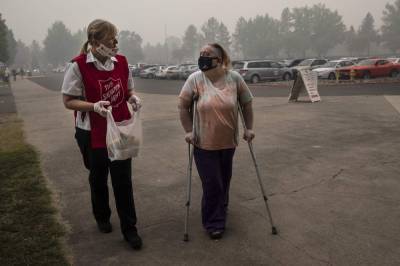 Coronavirus complicates wildfire evacuations on West Coast - clickorlando.com - state Oregon - Salem, state Oregon