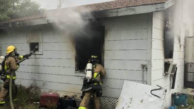 Fire engulfs home in Rockledge, authorities say - clickorlando.com - county Brevard