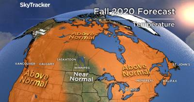 2020 fall forecast: What weather Canadians can expect from coast to coast - globalnews.ca - Canada - county Ontario - county Atlantic