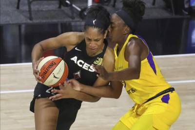 Aces' A'ja Wilson earns AP WNBA player of the year honors - clickorlando.com - state Florida - city Las Vegas - city Bradenton, state Florida