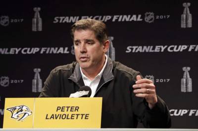 Peter Laviolette named coach of Washington Capitals - clickorlando.com - Washington - city Washington - city Nashville