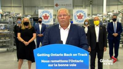 Doug Ford - Coronavirus: Ford discusses possible shutdowns after COVID-19 cases rise in different regions - globalnews.ca