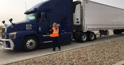 Alberta drivers recognized for essential service during National Trucking Week - globalnews.ca - county Tyler - county Rice