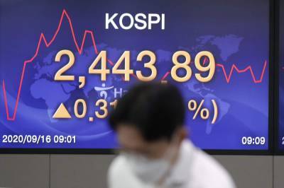 Asian shares mostly higher after Wall Street gains - clickorlando.com - Hong Kong - city Tokyo - city Seoul - city Shanghai