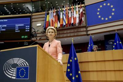Ursula Von - Top EU official proposes new 2030 target to reduce emissions - clickorlando.com - Eu - city Brussels