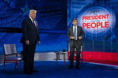 Donald Trump - Joe Biden - Takeaways: Trump's town hall offered preview of debates - clickorlando.com - Usa - Washington - state Pennsylvania