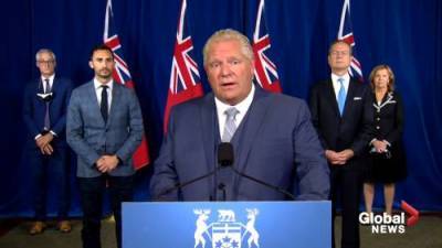 Doug Ford - Coronavirus: Ford promises ‘severe, severe fines’ for new social gathering rules - globalnews.ca